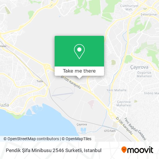 Pendik Şifa Minibusu 2546 Surketli map