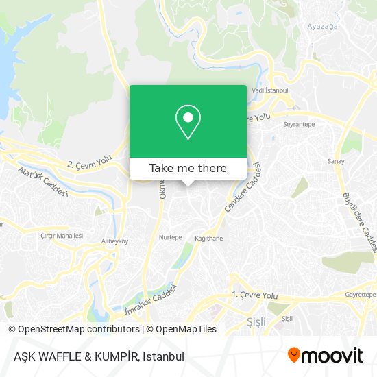 AŞK WAFFLE & KUMPİR map