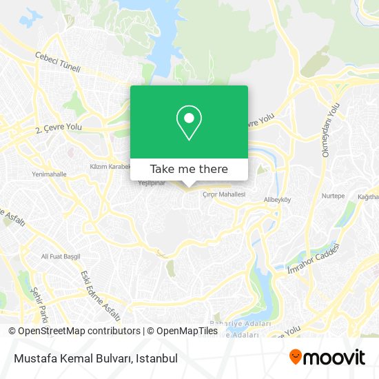 Mustafa Kemal Bulvarı map