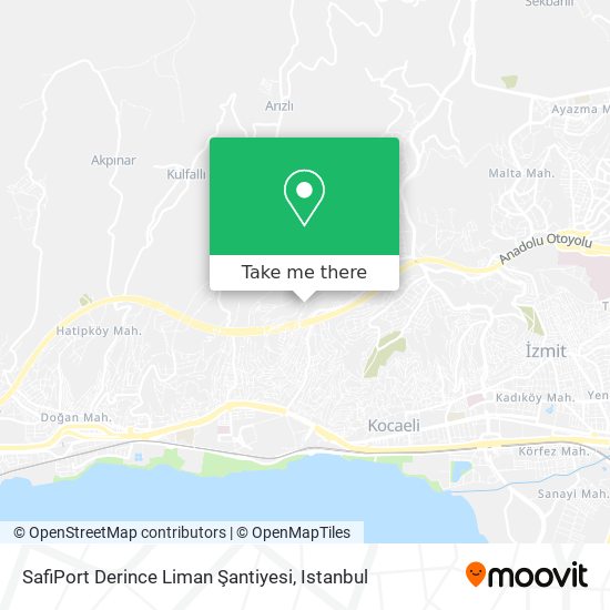 SafiPort Derince Liman Şantiyesi map