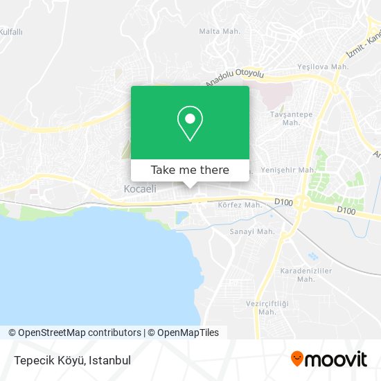 Tepecik Köyü map