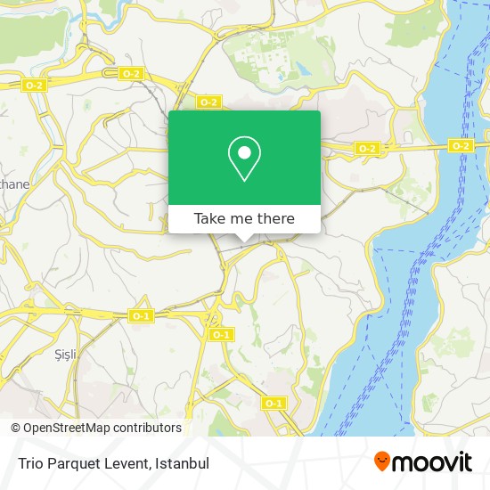 Trio Parquet Levent map