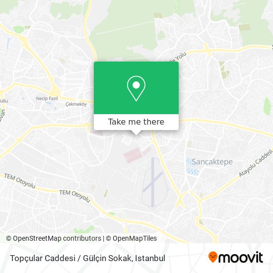 Topçular Caddesi / Gülçin Sokak map