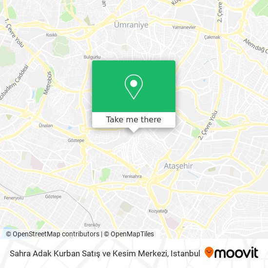 Sahra Adak Kurban Satış ve Kesim Merkezi map