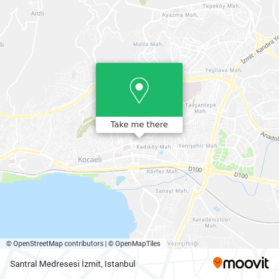 Santral Medresesi İzmit map
