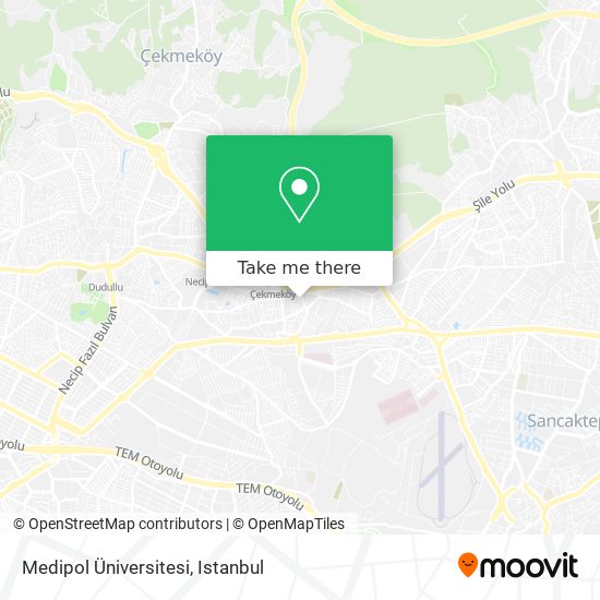 Medipol Üniversitesi map