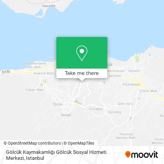 Gölcük Kaymakamlığı Gölcük Sosyal Hizmeti Merkezi map