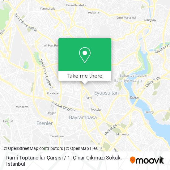 Rami Toptancılar Çarşısı / 1. Çınar Çıkmazı Sokak map