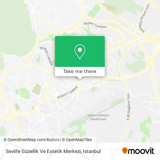 Sevlife Güzellik Ve Estetik Merkezi map