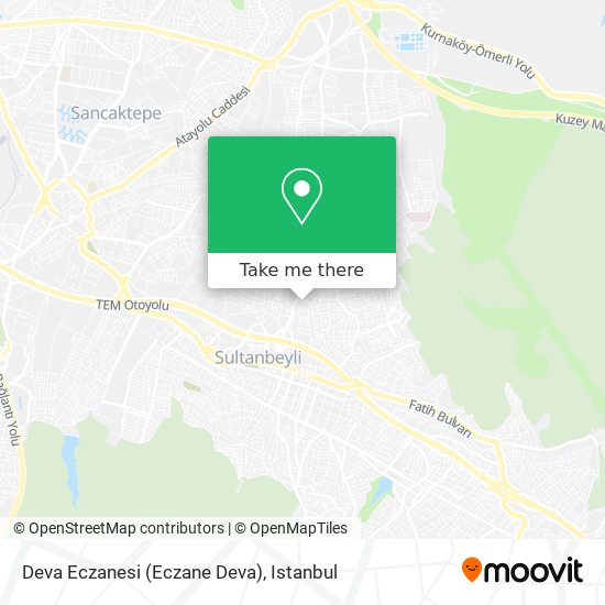 Deva Eczanesi (Eczane Deva) map
