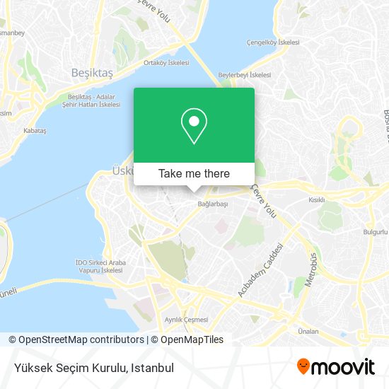Yüksek Seçim Kurulu map