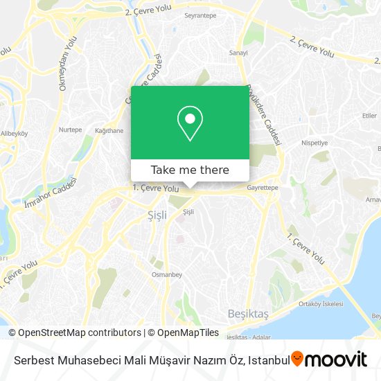 Serbest Muhasebeci Mali Müşavir Nazım Öz map