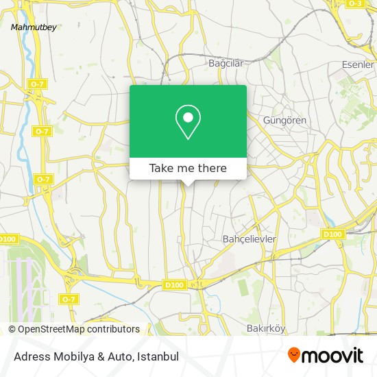 Adress Mobilya & Auto map