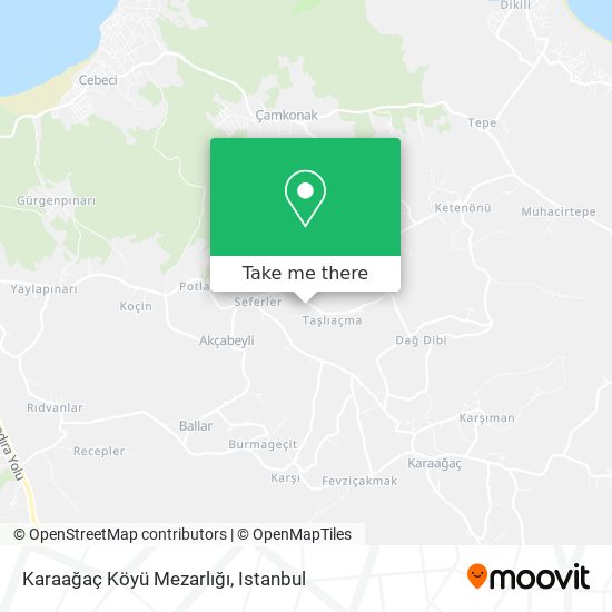 Karaağaç Köyü Mezarlığı map