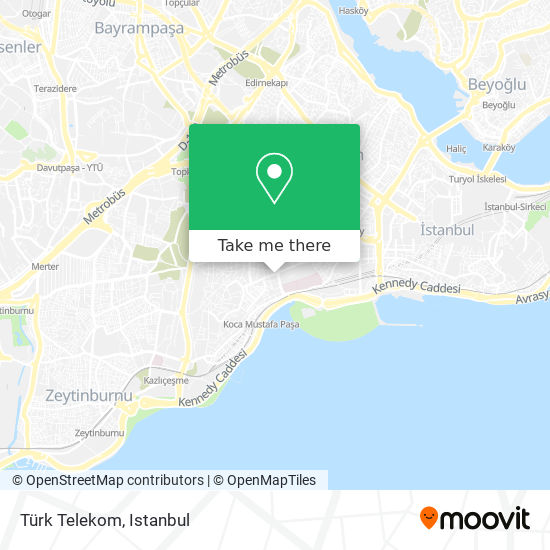 Türk Telekom map