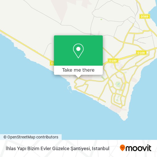 İhlas Yapı Bizim Evler Güzelce Şantiyesi map