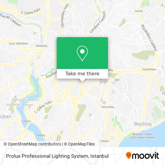 Prolux Professional Lighting System map