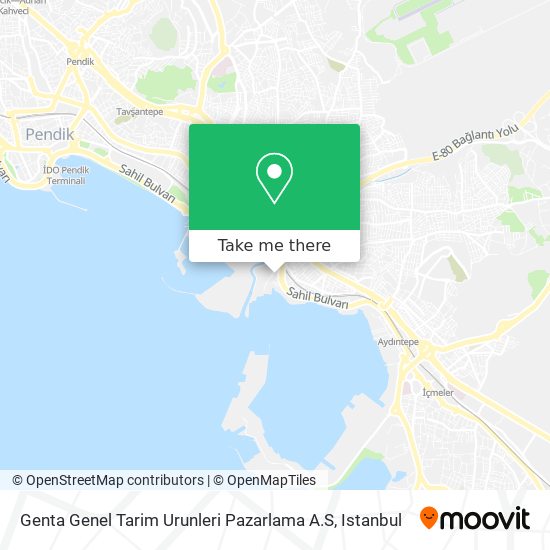 Genta Genel Tarim Urunleri Pazarlama A.S map