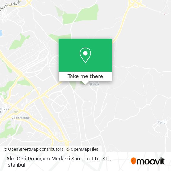 Alm Geri Dönüşüm Merkezi San. Tic. Ltd. Şti. map