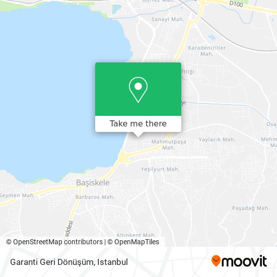 Garanti Geri Dönüşüm map