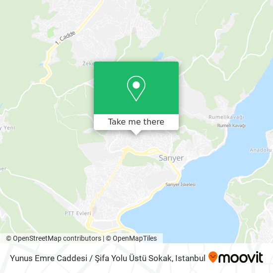 Yunus Emre Caddesi / Şifa Yolu Üstü Sokak map