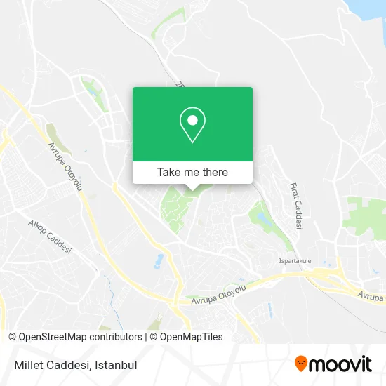 Millet Caddesi map