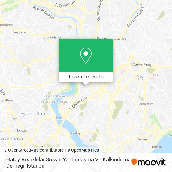 Hatay Arsuzlular Sosyal Yardımlaşma Ve Kalkındırma Derneği map