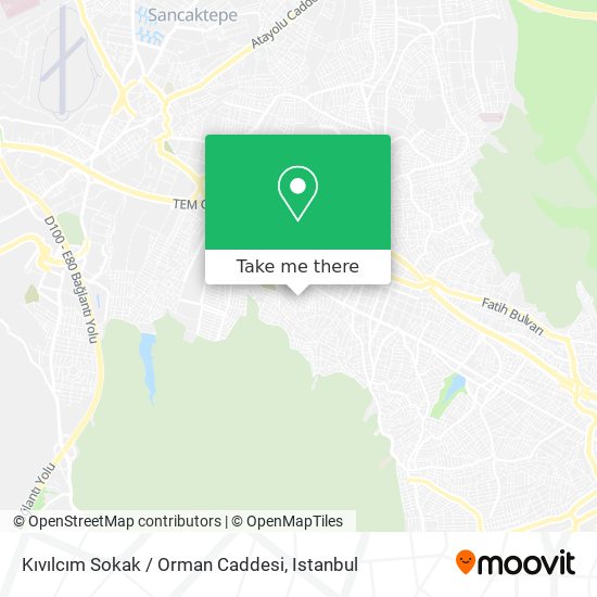 Kıvılcım Sokak / Orman Caddesi map