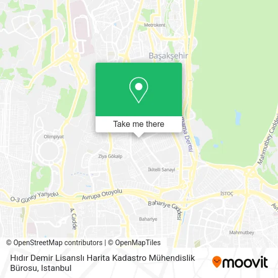 Hıdır Demir Lisanslı Harita Kadastro Mühendislik Bürosu map