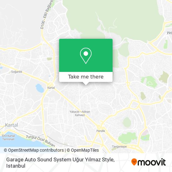 Garage Auto Sound System Uğur Yılmaz Style map