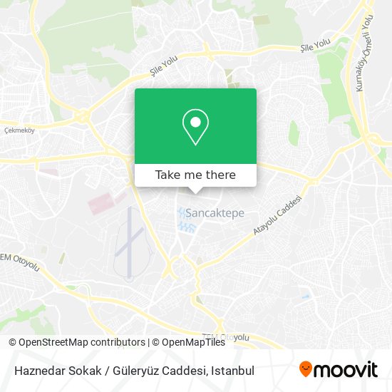 Haznedar Sokak / Güleryüz Caddesi map