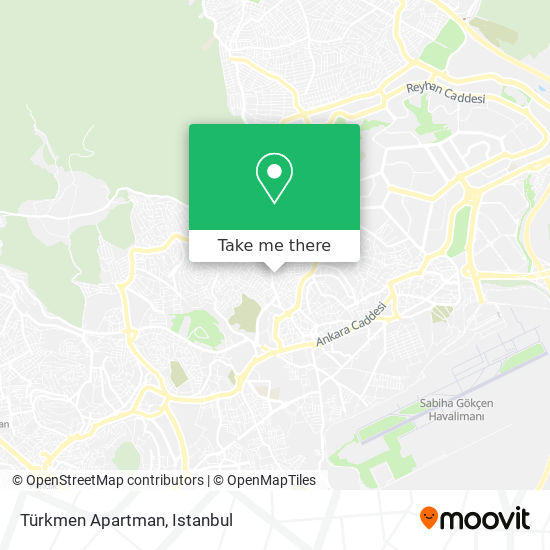 Türkmen Apartman map