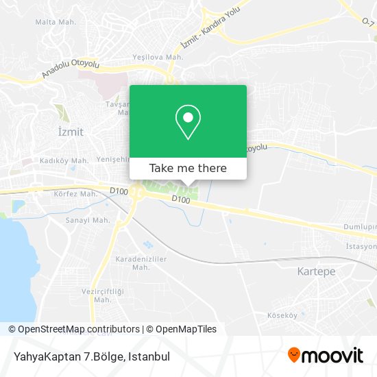 YahyaKaptan 7.Bölge map