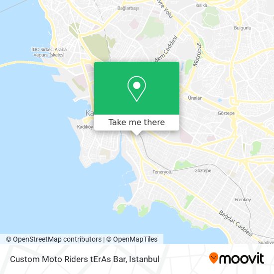 Custom Moto Riders tErAs Bar map