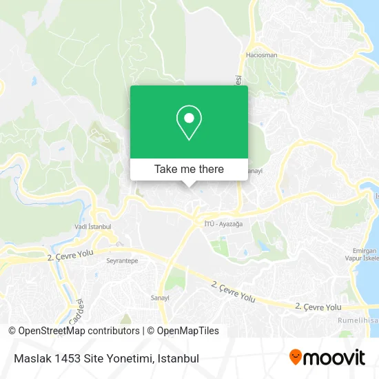 Maslak 1453 Site Yonetimi map