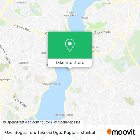 Özel Boğaz Turu Teknesi Oğuz Kaptan map