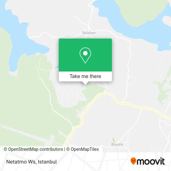 Netatmo Ws map