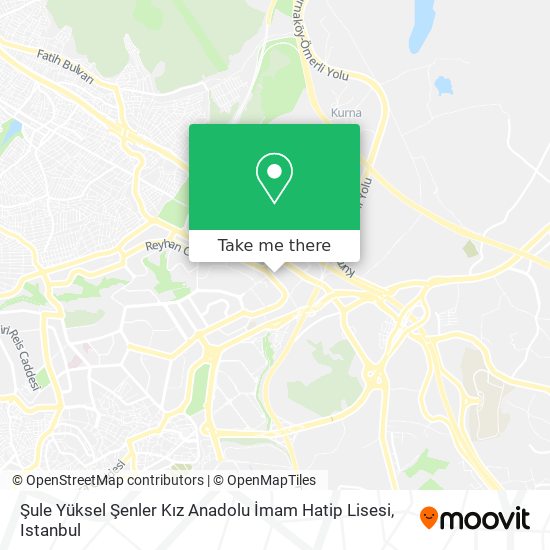 Şule Yüksel Şenler Kız Anadolu İmam Hatip Lisesi map