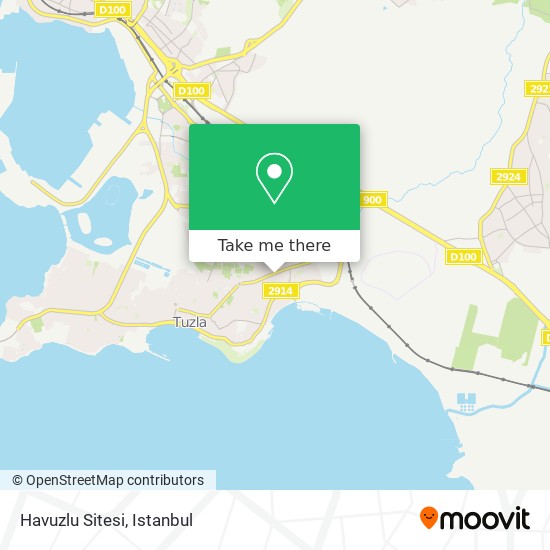 Havuzlu Sitesi map