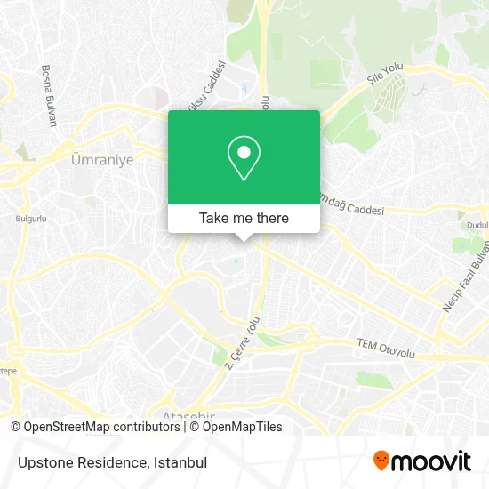 Upstone Residence map