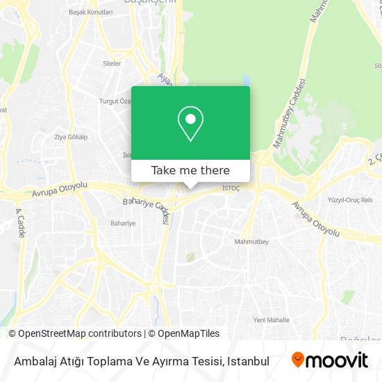 Ambalaj Atığı Toplama Ve Ayırma Tesisi map