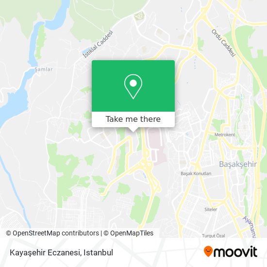 Kayaşehir Eczanesi map