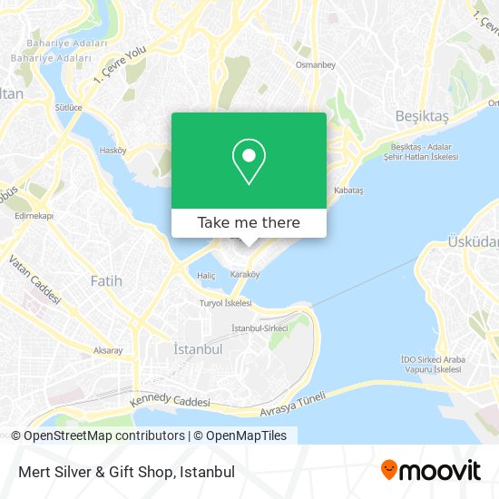 Mert Silver & Gift Shop map