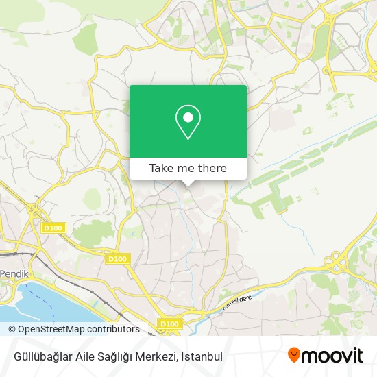 Güllübağlar Aile Sağlığı Merkezi map