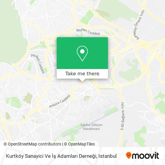 Kurtköy Sanayici Ve İş Adamları Derneği map