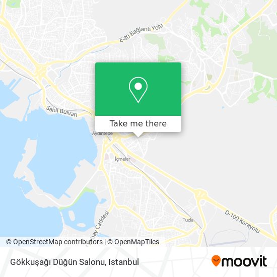 Gökkuşağı Düğün Salonu map