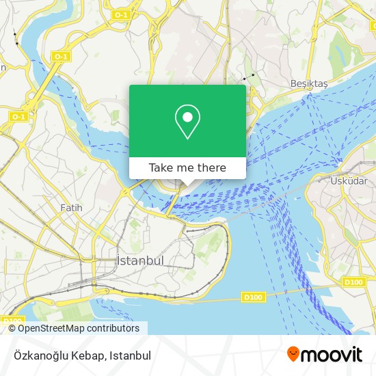 Özkanoğlu Kebap map