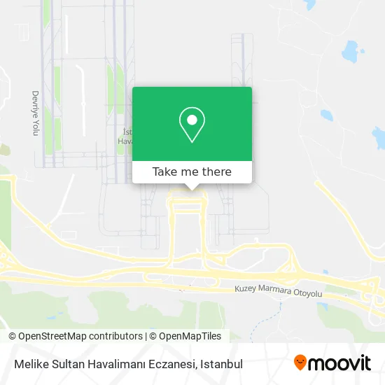 Melike Sultan Havalimanı Eczanesi map
