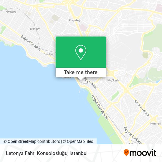 Letonya Fahri Konsolosluğu map