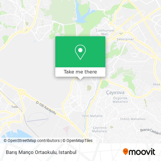 Barış Manço Ortaokulu map